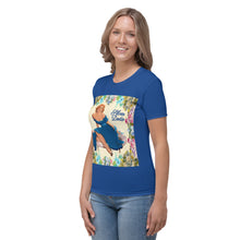 Load image into Gallery viewer, Camiseta para mujer Aina azul cerúleo