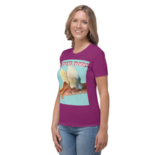 Load image into Gallery viewer, Camiseta para mujer Vuelo berenjena