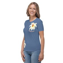 Load image into Gallery viewer, Camiseta para mujer Natalia Idara azul kashmer