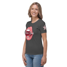 Load image into Gallery viewer, Camiseta para mujer Perla eclipse Labios