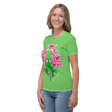 Load image into Gallery viewer, Camiseta para mujer Begoña Idara verde mantis
