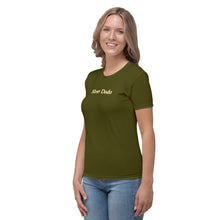 Load image into Gallery viewer, Camiseta para mujer básica verde karaka