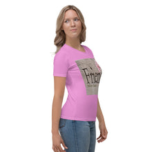 Load image into Gallery viewer, Camiseta para mujer Sarida rosa
