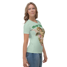 Load image into Gallery viewer, Camiseta para mujer Euforia verde Celestial
