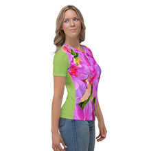 Load image into Gallery viewer, Camiseta para mujer Manuela verde niágara