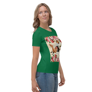 Camiseta para mujer Mara verde