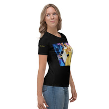 Load image into Gallery viewer, Camiseta para mujer Fiesta negro
