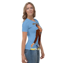 Load image into Gallery viewer, Camiseta para mujer Ivy azul