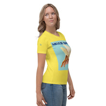 Load image into Gallery viewer, Camiseta para mujer Vuelo amarillo
