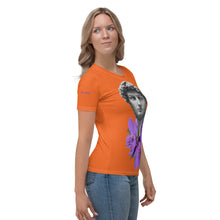Load image into Gallery viewer, Camiseta para mujer Polenze naranja