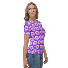 Load image into Gallery viewer, Camiseta para mujer  Carina Idara azul pizarra medio