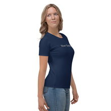 Load image into Gallery viewer, Camiseta para mujer básica azul marino