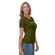 Load image into Gallery viewer, Camiseta para mujer básica verde karaka