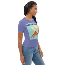 Load image into Gallery viewer, Camiseta para mujer Vuelo azul chetdowe