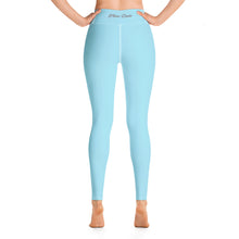 Load image into Gallery viewer, Leggings de yoga azul celeste