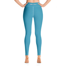 Load image into Gallery viewer, Leggings de yoga azul
