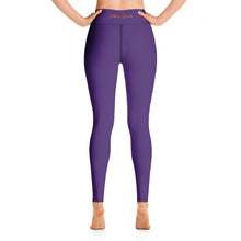 Load image into Gallery viewer, Leggings de yoga morado
