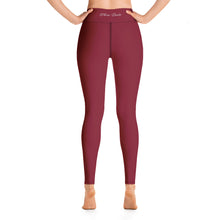 Load image into Gallery viewer, Leggings de yoga burdeos
