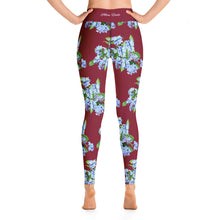 Load image into Gallery viewer, Leggings de yoga Xenia Idara burdeos