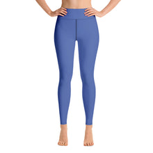 Load image into Gallery viewer, Leggings de yoga azul mariner