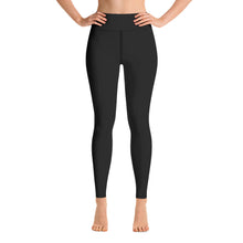 Load image into Gallery viewer, Leggings de yoga negro absoluto
