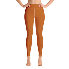 Load image into Gallery viewer, Leggings de yoga naranja tenné
