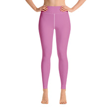 Load image into Gallery viewer, Leggings de yoga rosa tenue