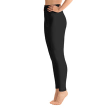 Load image into Gallery viewer, Leggings de yoga negro absoluto
