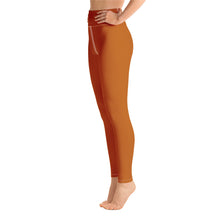 Load image into Gallery viewer, Leggings de yoga naranja tenné