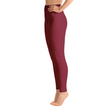 Load image into Gallery viewer, Leggings de yoga burdeos
