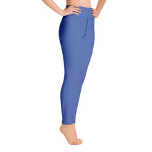 Load image into Gallery viewer, Leggings de yoga azul mariner