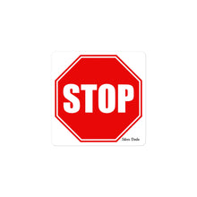 Load image into Gallery viewer, Pegatinas antiburbujas Stop