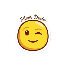 Load image into Gallery viewer, Pegatinas antiburbujas Emoticono Guiño