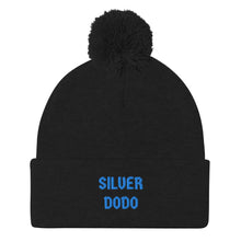 Load image into Gallery viewer, Gorro con pompón unisex germania bordado azul claro