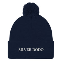 Load image into Gallery viewer, Gorro con pompón unisex Volkorn bordado blanco