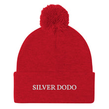 Load image into Gallery viewer, Gorro con pompón unisex Volkorn bordado blanco