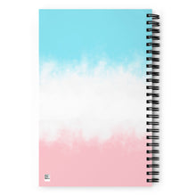 Load image into Gallery viewer, Libreta de puntos Estefanía rosa y azul