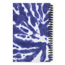 Load image into Gallery viewer, Libreta de puntos tie dye azul