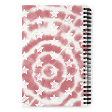 Load image into Gallery viewer, Libreta de puntos tie dye rojo