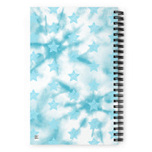 Load image into Gallery viewer, Libreta de puntos tie dye azul claro