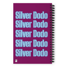 Load image into Gallery viewer, Libreta de puntos Silver Dodo berenjena
