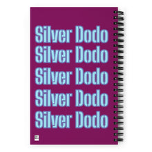 Load image into Gallery viewer, Libreta de puntos Silver Dodo berenjena