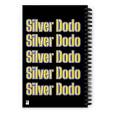 Load image into Gallery viewer, Libreta de puntos Silver Dodo negra
