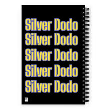 Load image into Gallery viewer, Libreta de puntos Silver Dodo negra