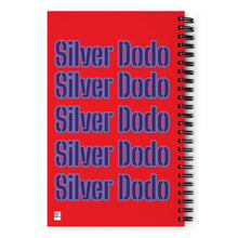 Load image into Gallery viewer, Libreta de puntos Silver Dodo roja
