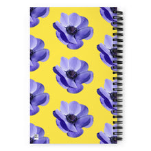 Load image into Gallery viewer, Libreta de puntos estampado flores amarilla