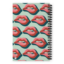 Load image into Gallery viewer, Libreta de puntos labios verde