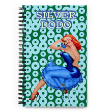 Load image into Gallery viewer, Libreta de puntos con círculos azules Estefanía