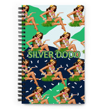 Load image into Gallery viewer, Libreta de puntos Hawái verde y azul