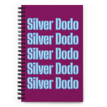 Load image into Gallery viewer, Libreta de puntos Silver Dodo berenjena
